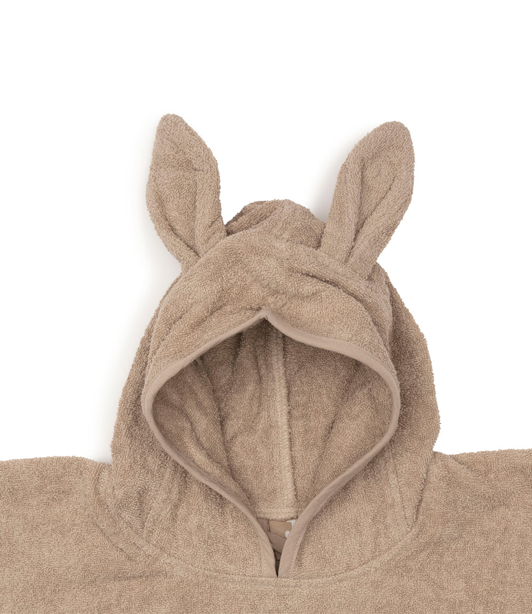 Bath poncho bunny // Nougat