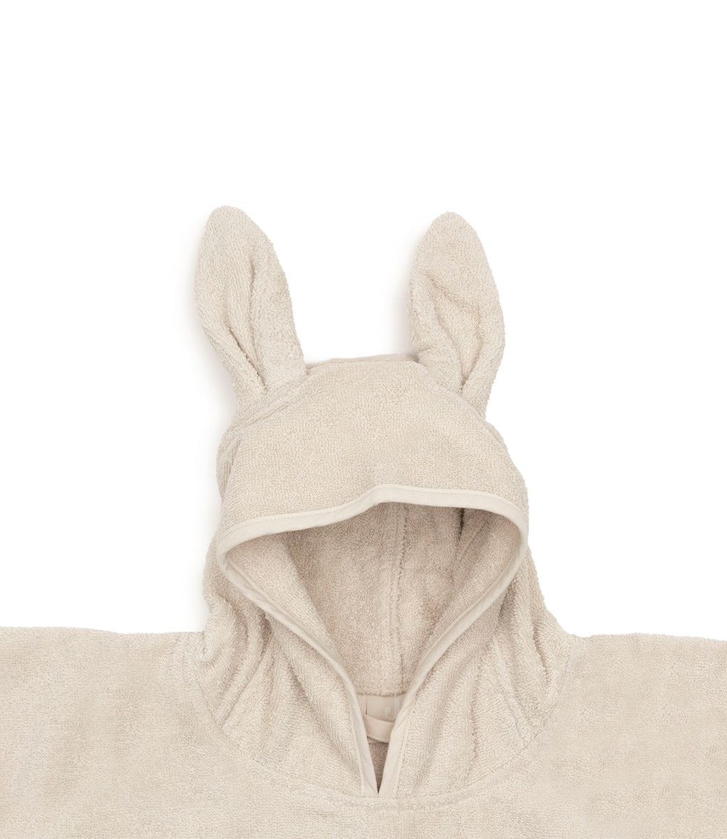 Bath poncho bunny // Nougat