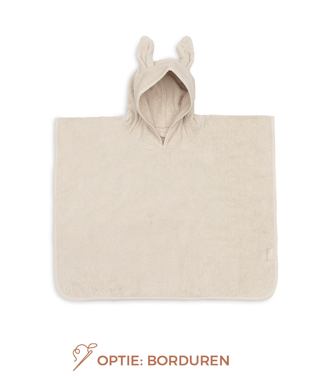 Bath poncho bunny // Nougat