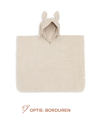 Bath poncho bunny // Nougat
