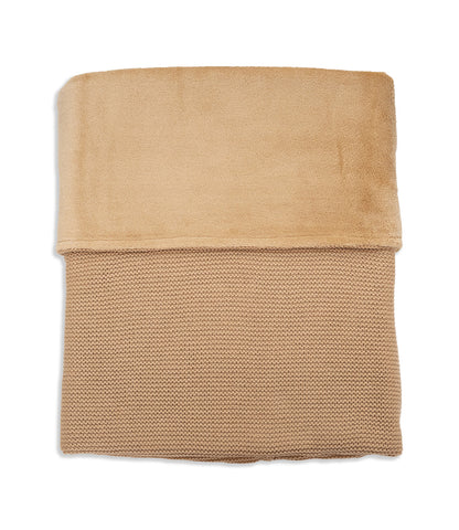 Babydeken fleece basic knit - Hazel