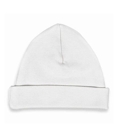 Babymutsje // wit (optie: borduren met naam) World of Mina