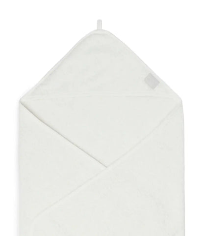 Badcape 75x75cm badstof geborduurd // Ivory Jollein