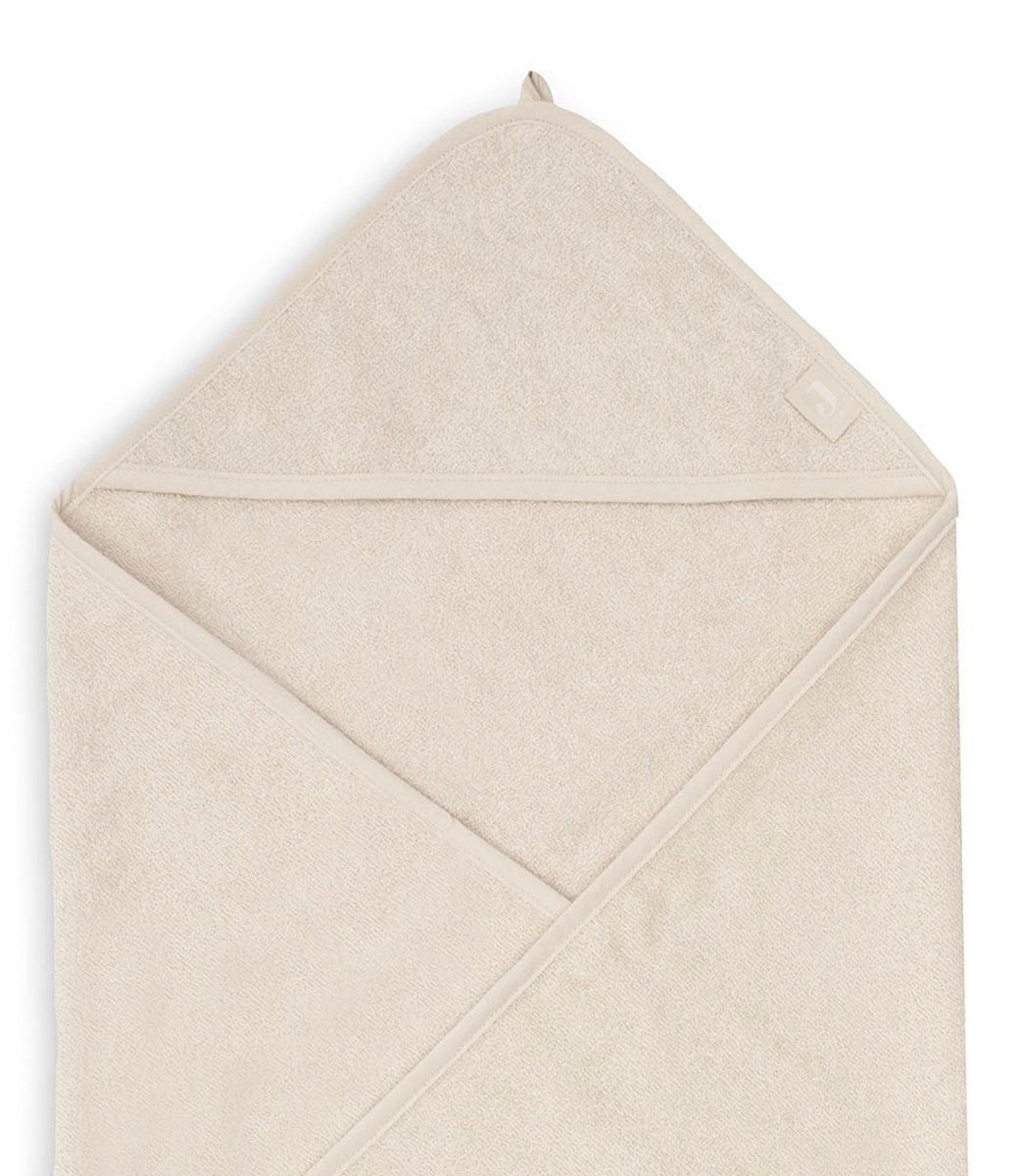 Badcape 75x75cm badstof - Sand