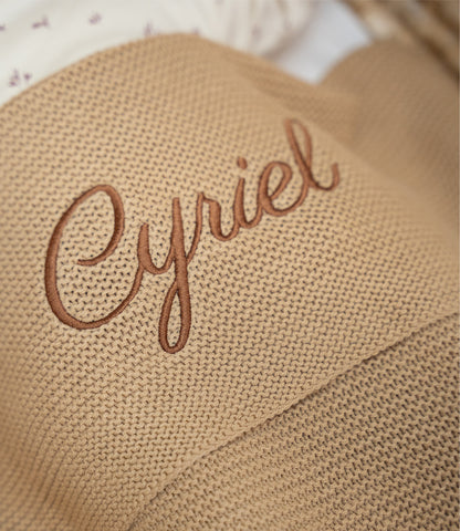 Babydeken basic knit - Hazel