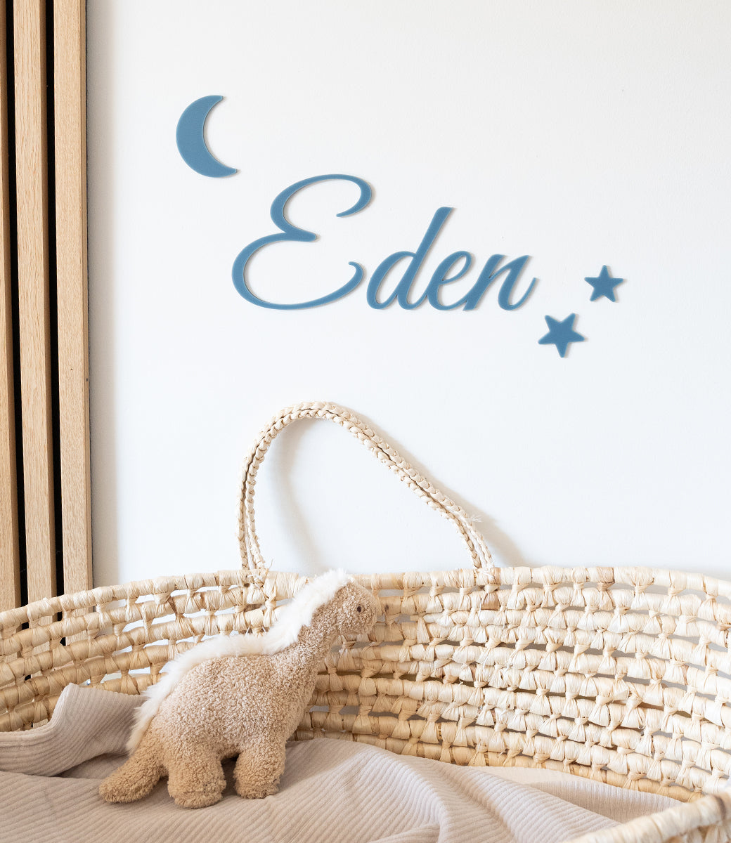 Decoration name / recycled black plexi - matte