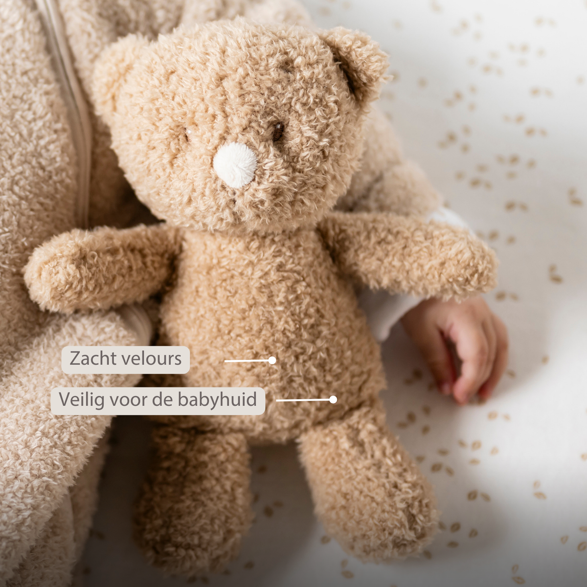 Knuffel Beer teddy