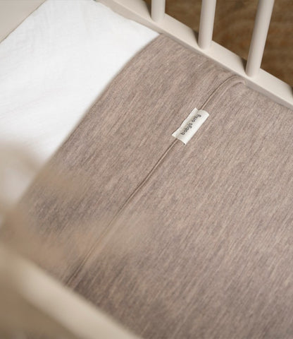 Wiegdeken Merino Fine Meadow -  Sand