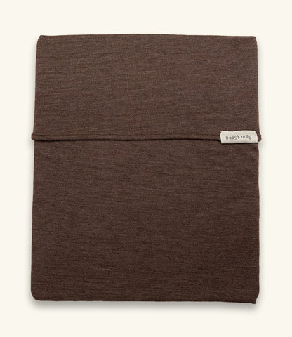 Wiegdeken Merino Fine Meadow -  taupe