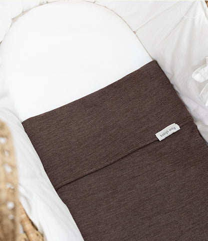 Wiegdeken Merino Fine Meadow -  taupe