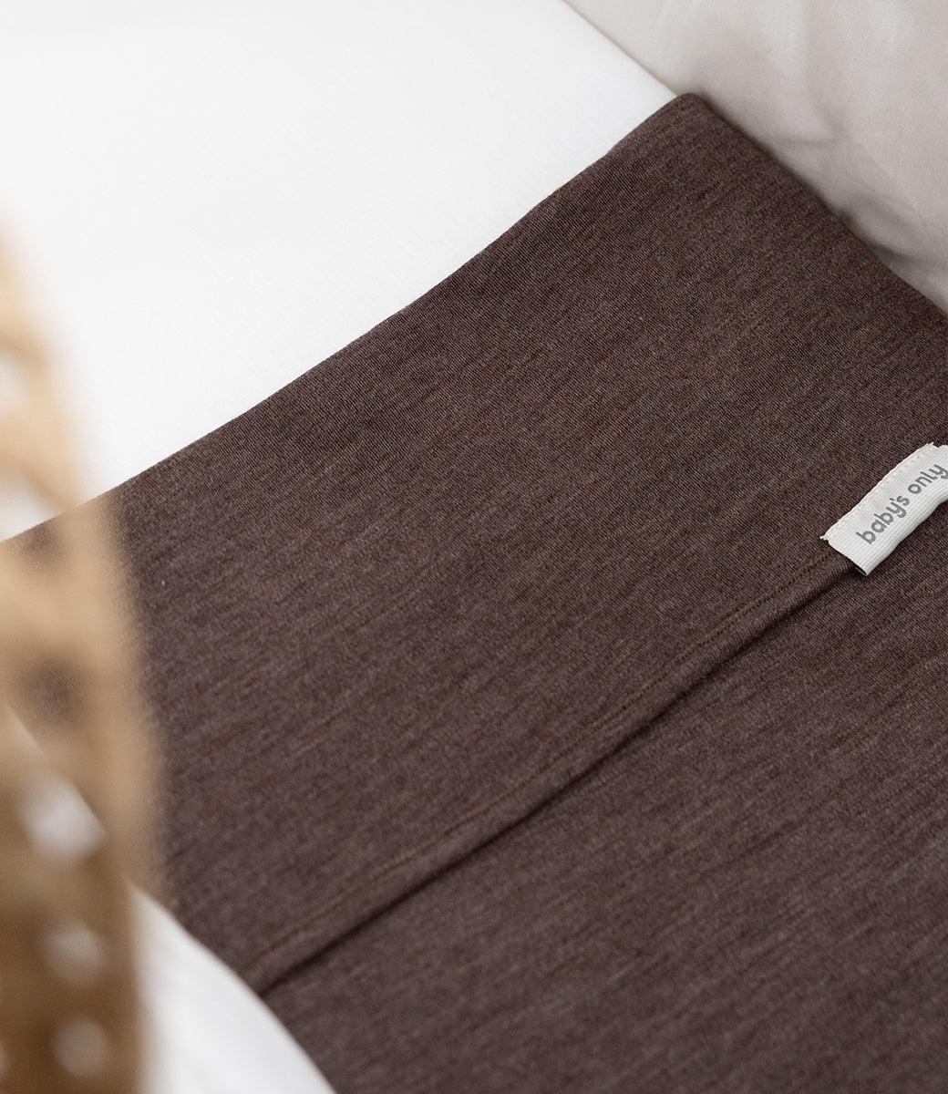 Wiegdeken Merino Fine Meadow -  taupe