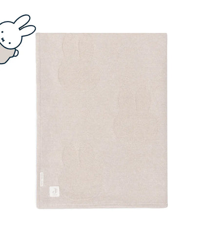 Nijntje winter deken incl. naam borduren // knit fleece - nougat Jollein