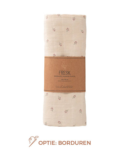 Hydrofiele doek groot  // Berries - 120x120cm Fresk