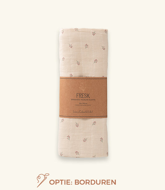 Hydrofiele doek groot  // Berries - 120x120cm