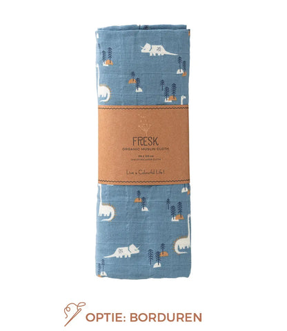 Hydrofiele doek groot  // Dino - 120x120cm Fresk