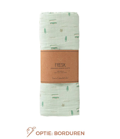 Hydrofiele doek groot  // Surfboy - 120x120cm Fresk