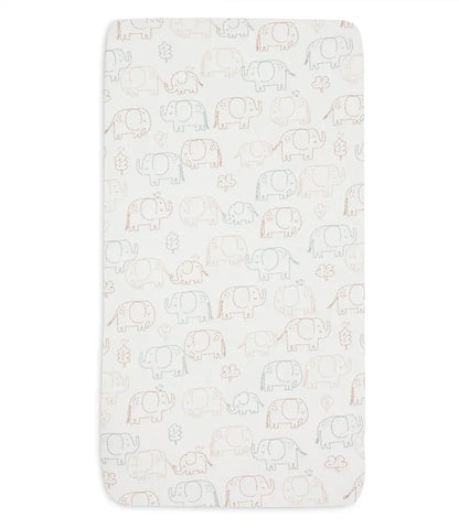 Hoeslaken 60x120cm - Elephant tales Jollein