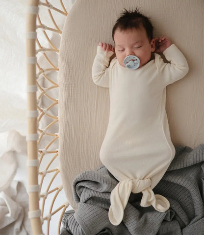 Muslin hoeslaken  - Fog Mushie