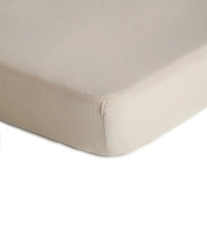 Muslin hoeslaken  - Fog Mushie