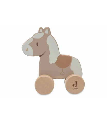 Houten Paard op wielen - Nostalgic Ride Jollein