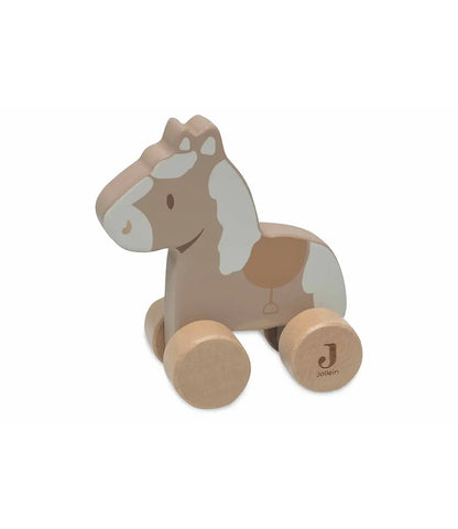Houten Paard op wielen - Nostalgic Ride Jollein