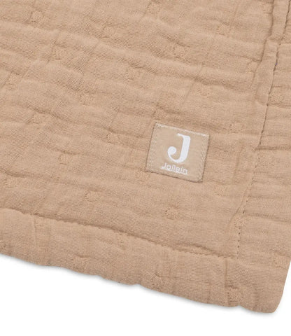 Zomerdeken hydrofiel Jacquard // Biscuit Jollein