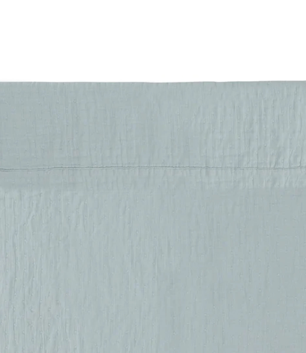 Zomerdeken hydrofiel Jacquard // Sea green