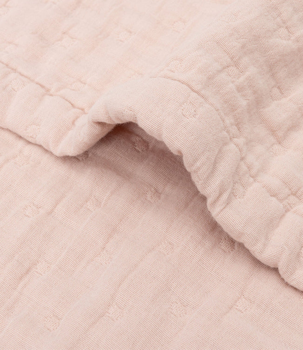 Zomerdeken hydrofiel Jacquard // Wild rose