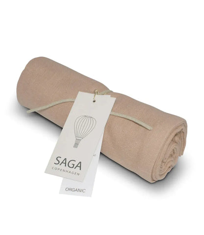 Hydrofiele doek  // Clay - geborduurd met naam SAGA Copenhagen