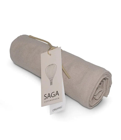 Hydrofiele doek  // Dove - geborduurd met naam SAGA Copenhagen