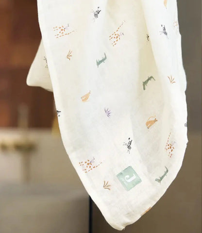 Hydrofiele doeken Small 70x70cm // Jungle Jambo - 3 stuks Jollein