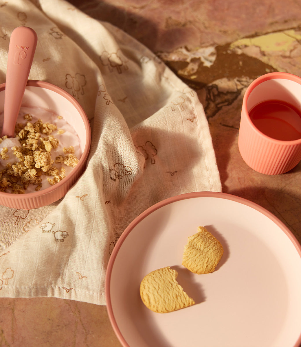 Kinderservies 4-delig - Blush
