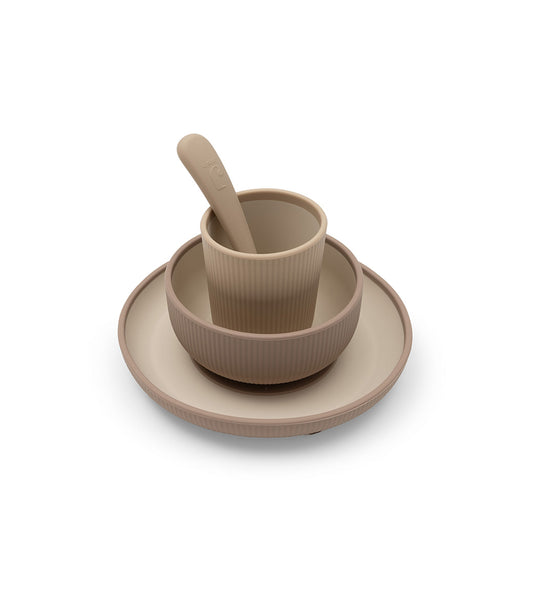 Kinderservies 4-delig - Naturel