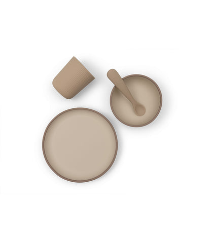Kinderservies 4-delig - Naturel