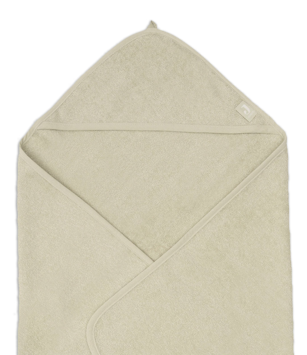Badcape 75x75cm badstof - Soft Matcha