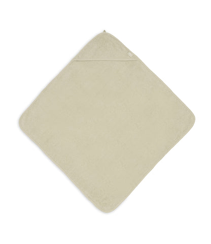 Badcape 75x75cm badstof - Soft Matcha