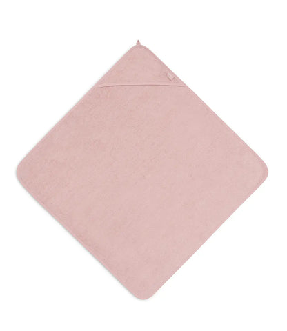 Badcape 75x75cm badstof geborduurd // Wild rose Jollein