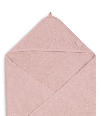 Badcape 75x75cm badstof geborduurd // Wild rose Jollein