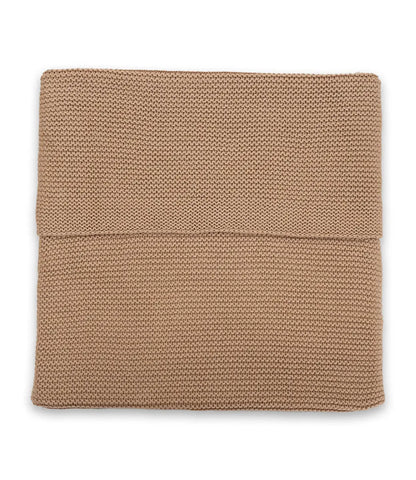 Babydeken incl. naam borduren // Basic knit - Biscuit Jollein