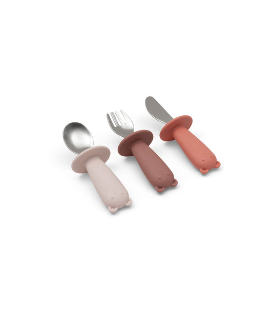 Bestekset - Siliconen Blush