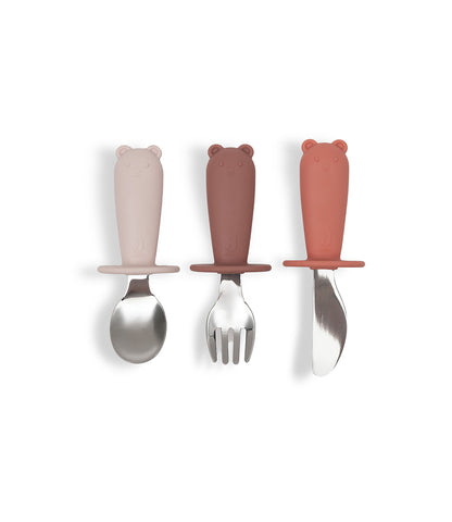 Bestekset - Siliconen Blush