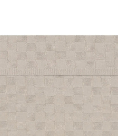 Babydeken Box knit - warm sand Jollein