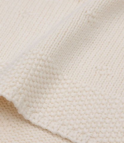 Cosy knit deken - ivory Jollein