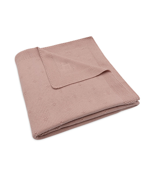Cosy knit deken - wild rose