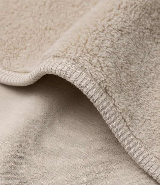 Babydeken cradle // Jersey-Sherpa - warm sand