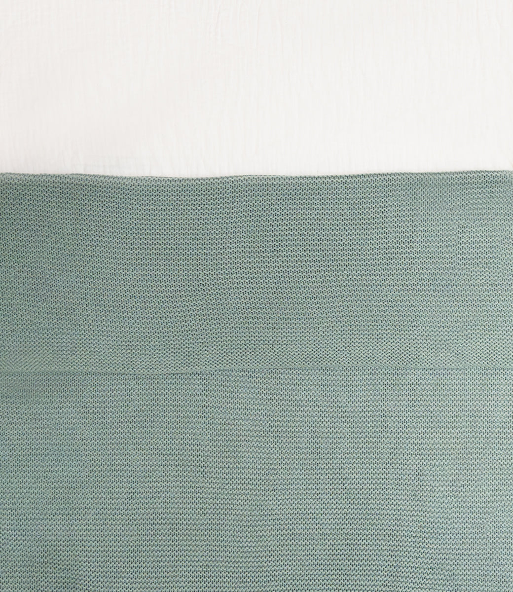 Blanket // Basic knit - Forest green