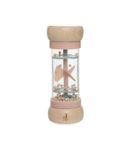 Houten Regenrammelaar - Lovely birds // Roze Jollein