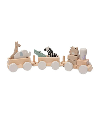 Houten Speelgoedtrein - Jungle Jambo Jollein