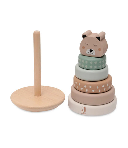 Houten tuimelstapelaar - Jungle Jambo Jollein