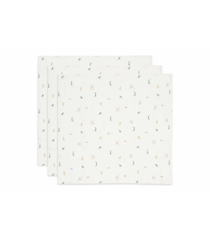 Hydrofiele doeken Small 70x70cm // Jungle Jambo - 3 stuks Jollein